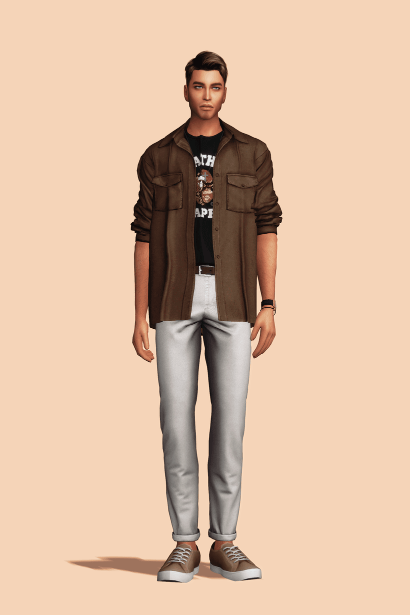 Галерея мода Рубашка Shirt Jacket #1